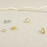 Oeillets en métal 15mm