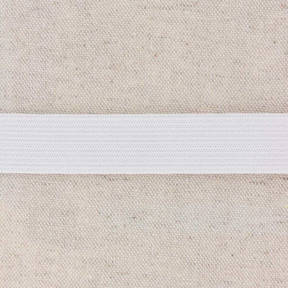 Elastique plat 20mm 2cm blanc Elastique plat 20mm 2cm blanc