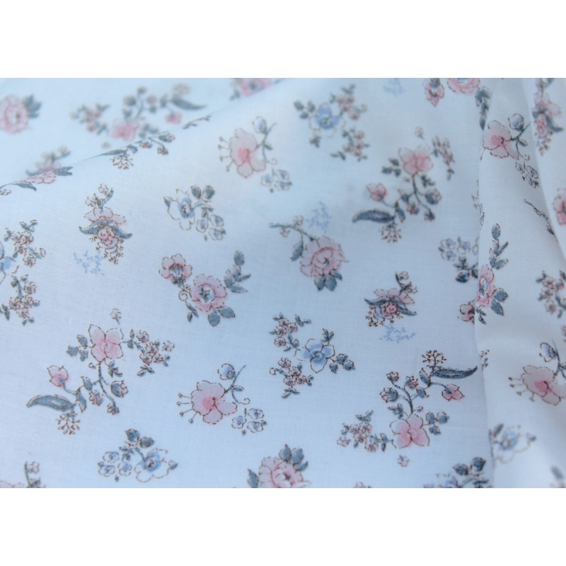 Emma - Batiste de coton BIO imprimé romantique exclusif