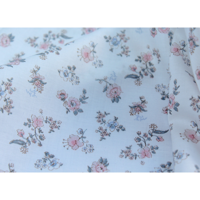 Emma - Batiste de coton BIO imprimé romantique exclusif