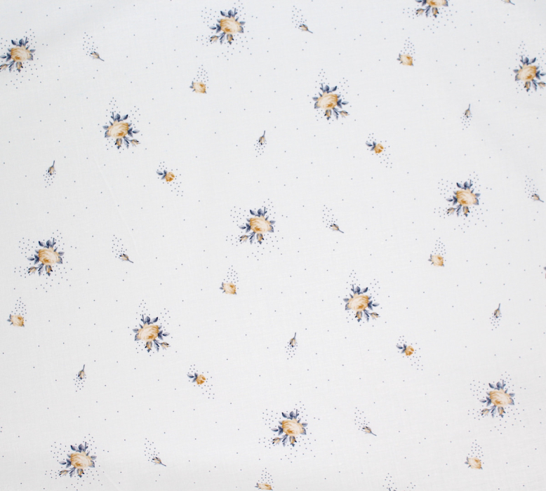 Batiste de coton BIO imprimé exclusif Christine / SILKYNE