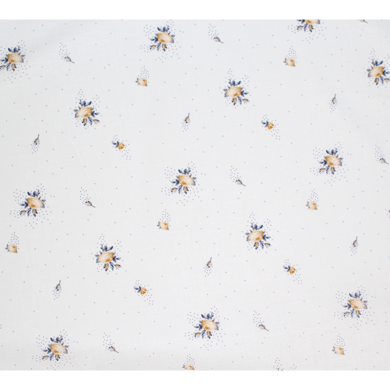 Batiste de coton BIO imprimé exclusif Christine / SILKYNE