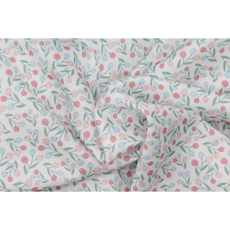 Tissu exclusif cotton motif Symphonia sorbet Tissu exclusif cotton motif Symphonia sorbet
