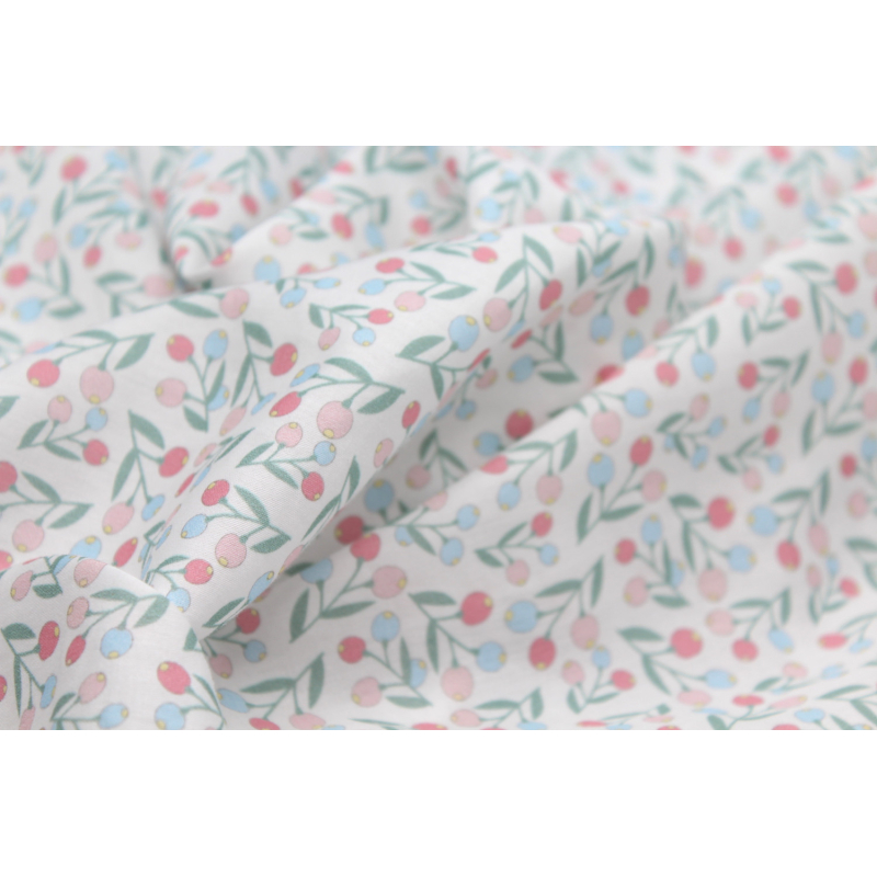 Tissu exclusif cotton motif Symphonia sorbet Tissu exclusif cotton motif Symphonia sorbet