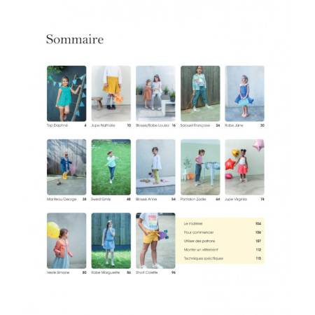 Livre Couture patrons la parfaite garde robe Karine Aivazan p&m patterns