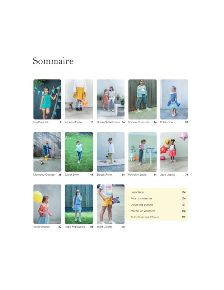 Livre Couture patrons la parfaite garde robe Karine Aivazan p&m patterns