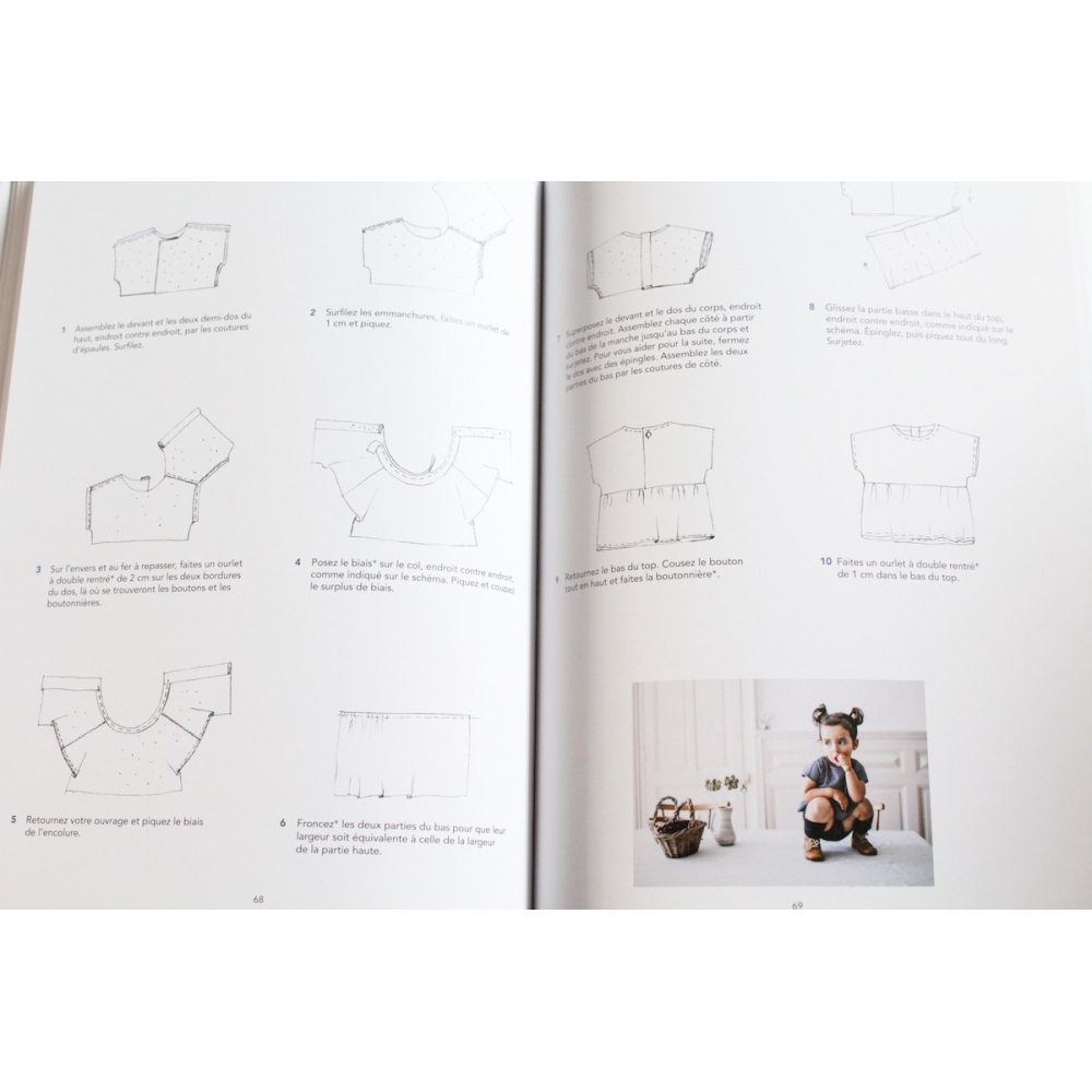 Livre Vestiaire retro chic vintage patrons couture