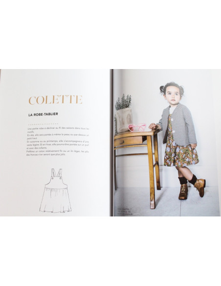 Livre Vestiaire retro chic vintage patrons couture