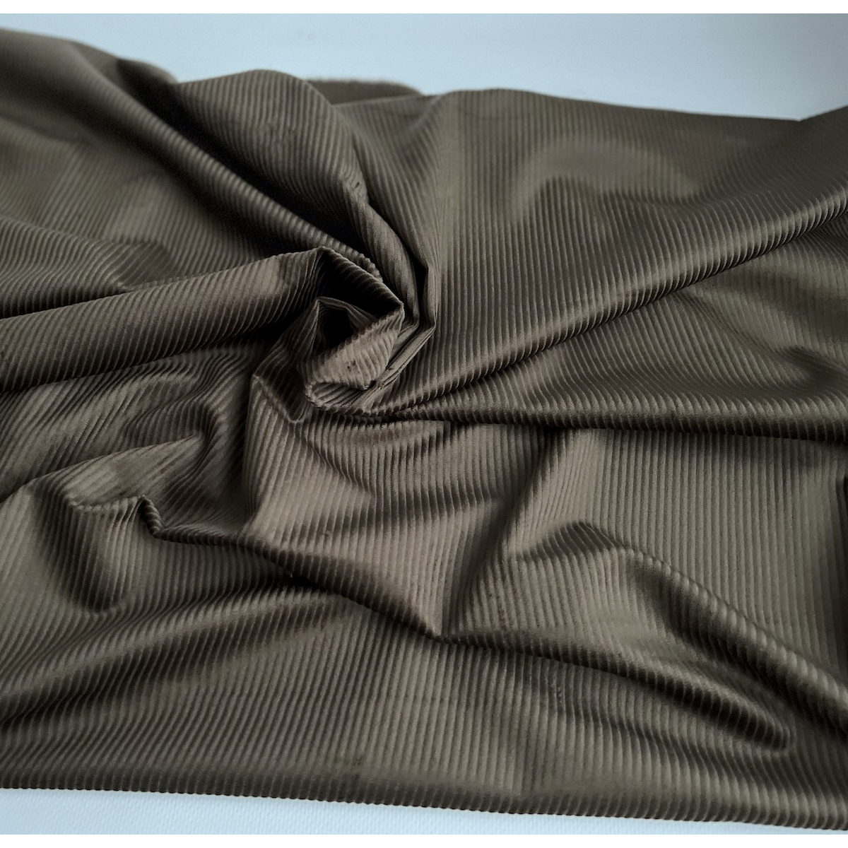 Velours à côtes coton organique coloris bronze  - 5 Velours à côtes coton organique coloris bronze  - 5