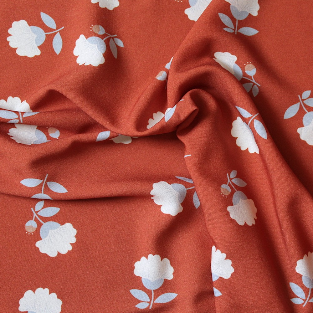 Exclusif Minimel pour Batikou Viscose à motifs fleuris