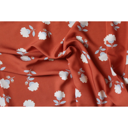 Exclusif Minimel pour Batikou Viscose à motifs fleuris Exclusif Minimel pour Batikou Viscose à motifs fleuris