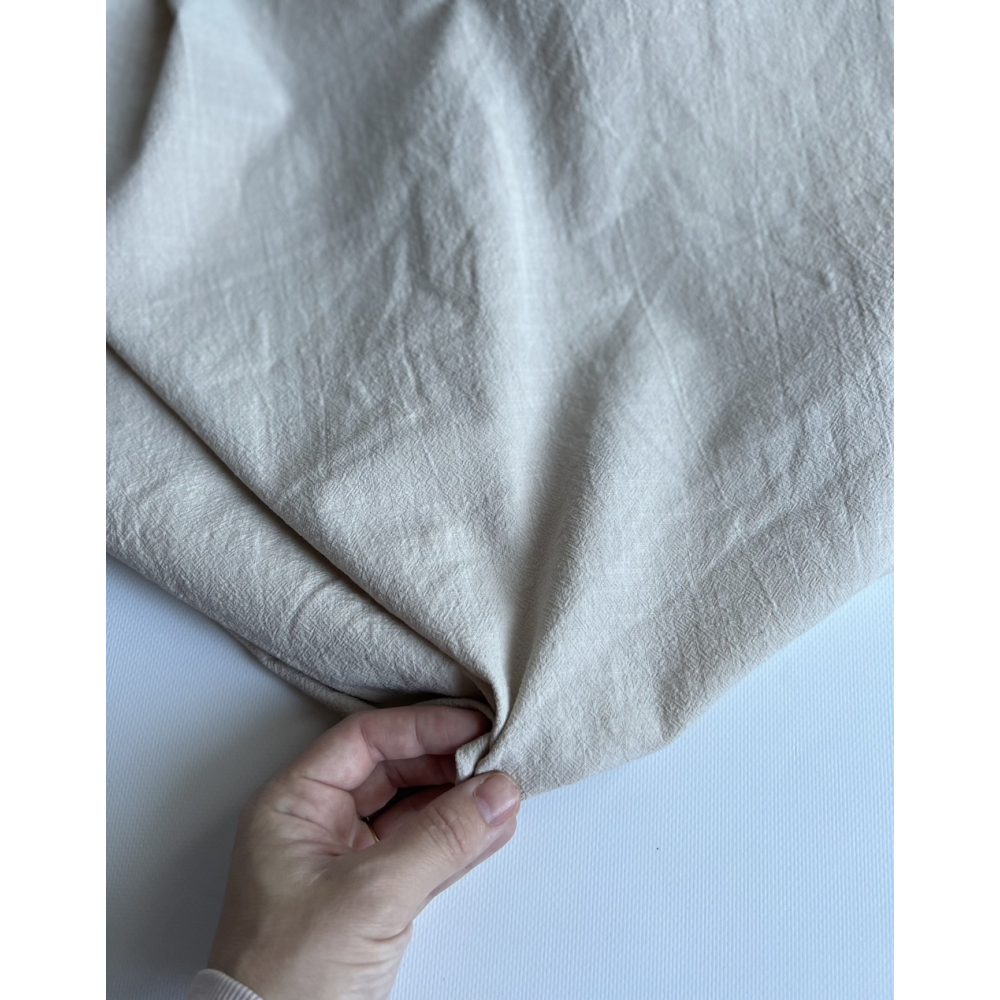 Coton lavé bio coloris crème Qualité Oeko-tex - 2