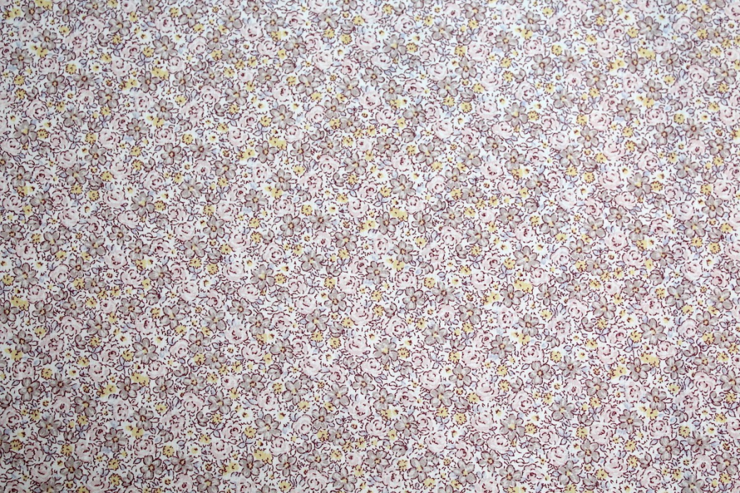 Batiste de coton SILKYNE imprimé fleuri