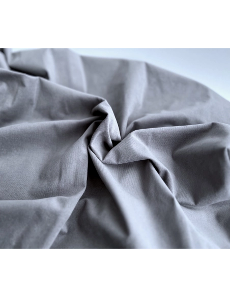 Velours milleraies stretch coton coloris gris plomb Batikou - 3