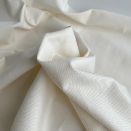 Velours milleraies stretch coton coloris écru Batikou - 1 Velours milleraies stretch coton coloris écru Batikou - 1