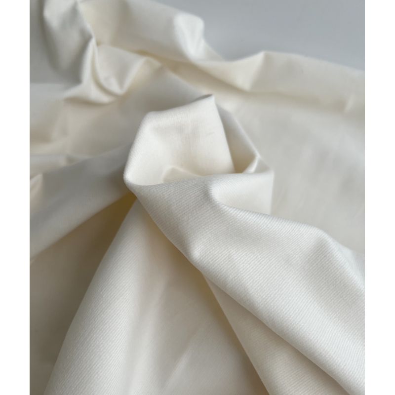 Velours milleraies stretch coton coloris écru Batikou - 5