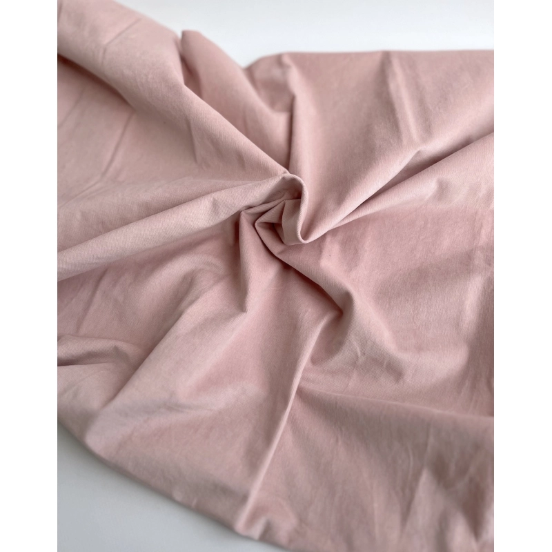 Velours milleraies stretch coton coloris rose nude Batikou - 5
