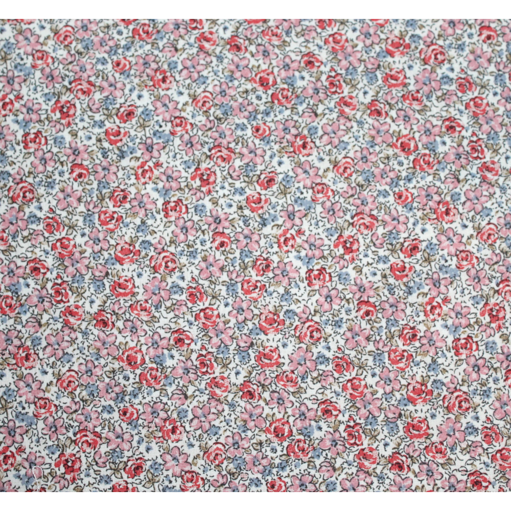 Batiste de coton SILKYNE imprimé fleuri