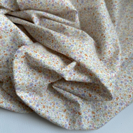 Cléo - Batiste de coton SILKYNE imprimé fleuri