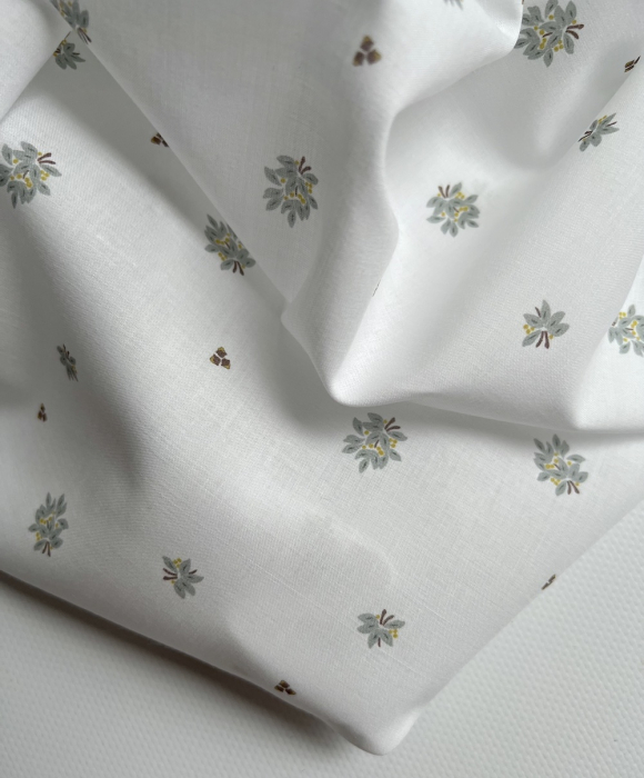 Marcel - Batiste de coton BIO imprimé exclusif Tissus issus de l'agriculture biologique  - 2