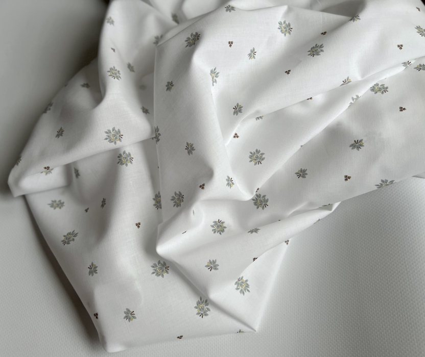 Marcel - Batiste de coton BIO imprimé exclusif Tissus issus de l'agriculture biologique  - 6