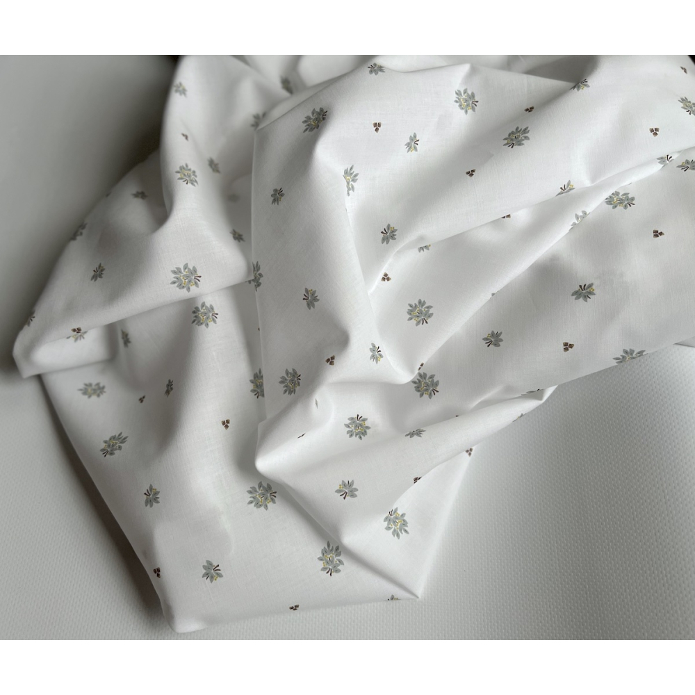 Marcel - Batiste de coton BIO imprimé exclusif Tissus issus de l'agriculture biologique  - 6