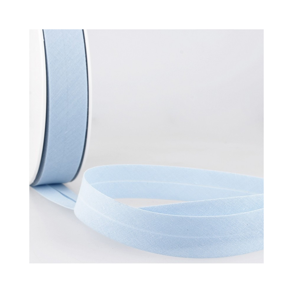 Biais replié tout textile coton uni