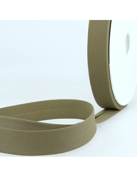 Biais replié tout textile coton uni