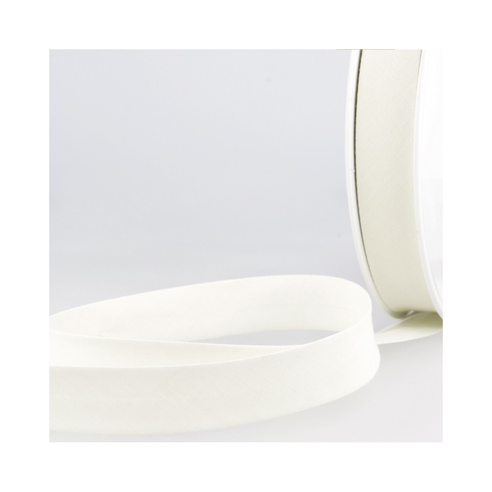 Biais replié tout textile coton uni