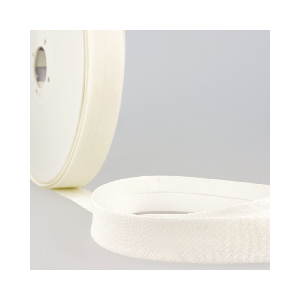 Biais replié tout textile coton uni