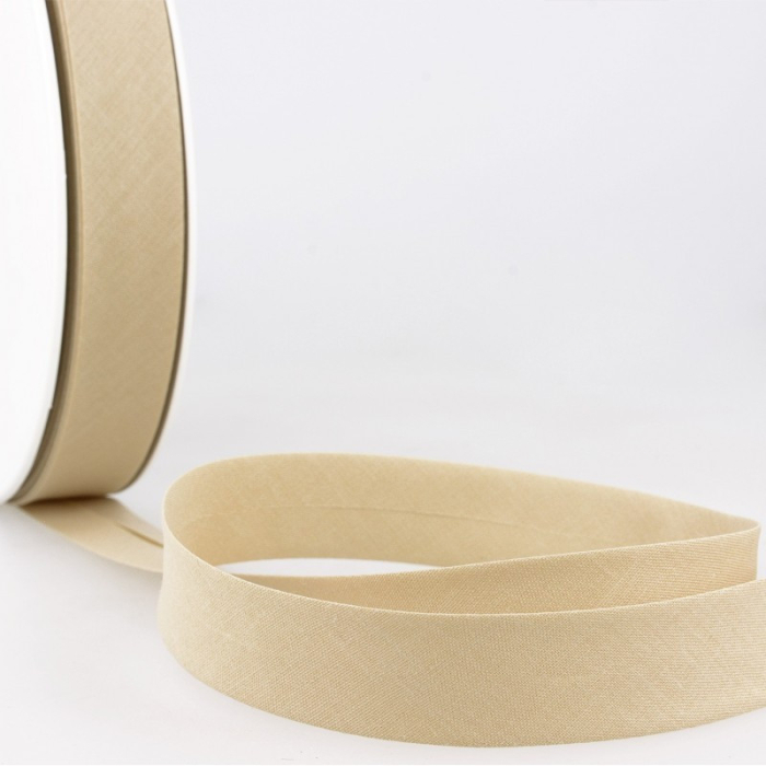 Biais replié tout textile coton uni