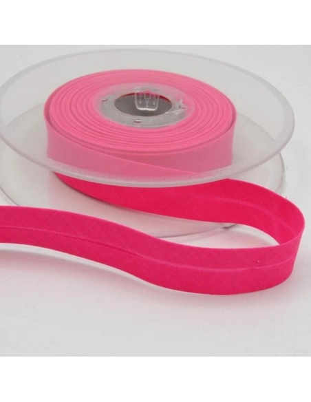 Biais à coudre uni fluo 20mm 2cm 