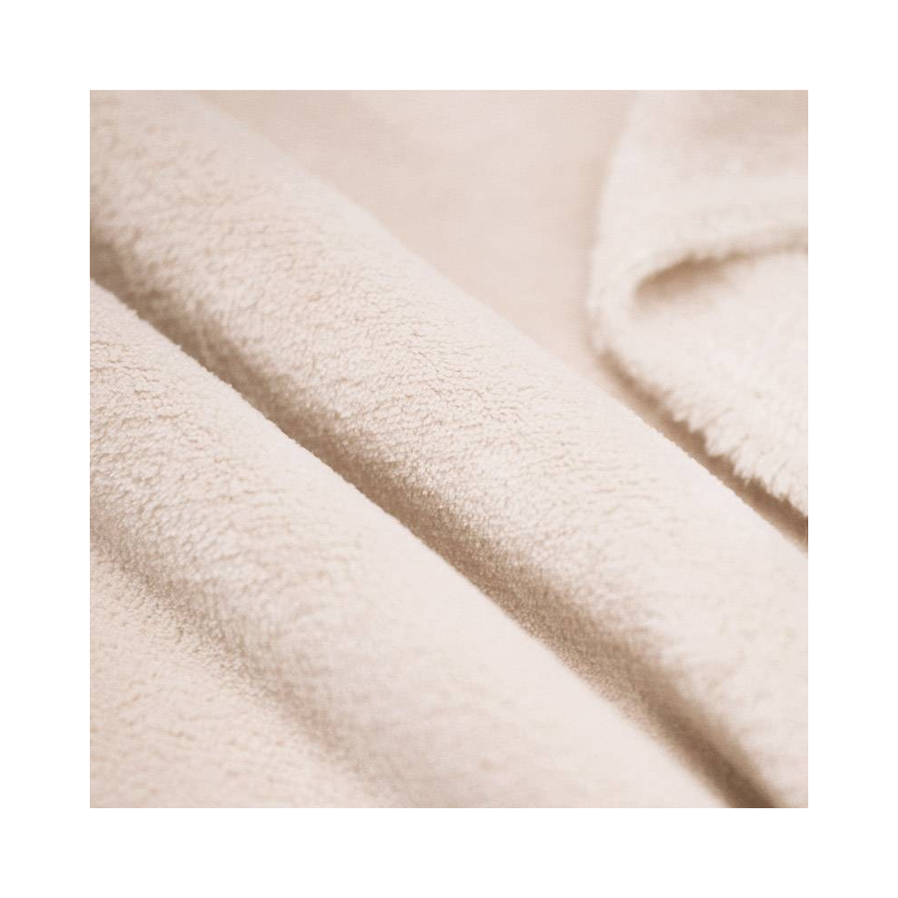 Polaire doudou coloris rose nude