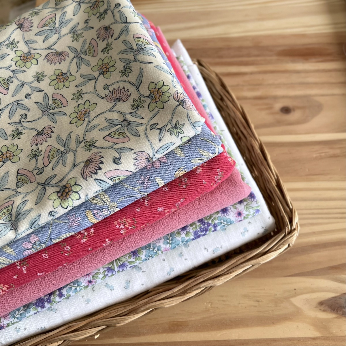 India - Tissu lin viscose à motifs coloris lavande Qualité Oeko-tex - 10