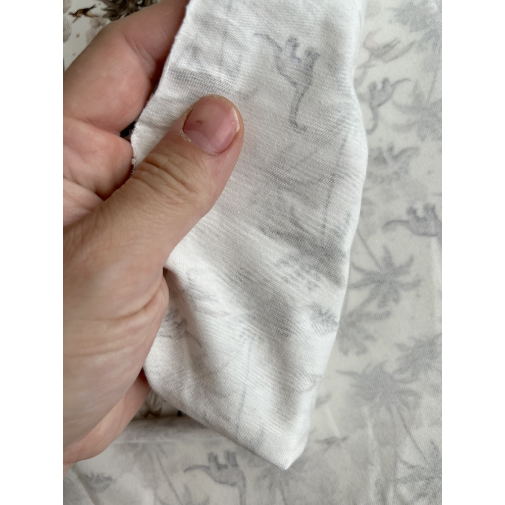 Jersey de coton dinosaures fond blanc cassé Qualité Oeko-tex - 6