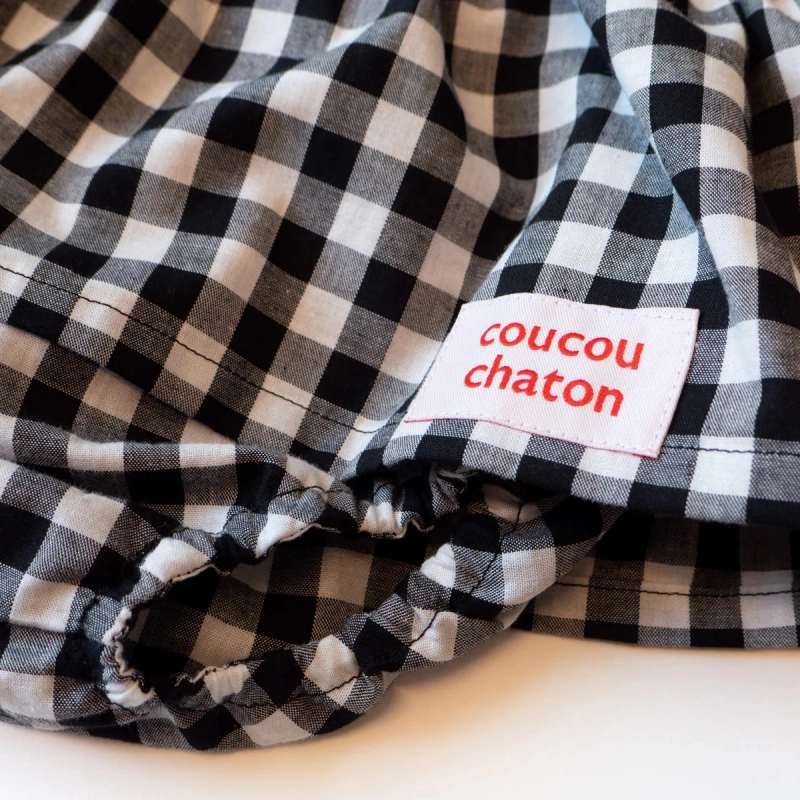 Lot 5 étiquettes tissées ©ikatee - Coucou Chaton -  - 4