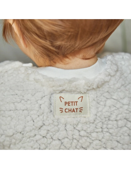 Lot 5 étiquettes tissées ©ikatee - Petit chat -  - 4