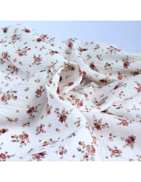 Nina - Double gaze de coton BIO motif exclusif