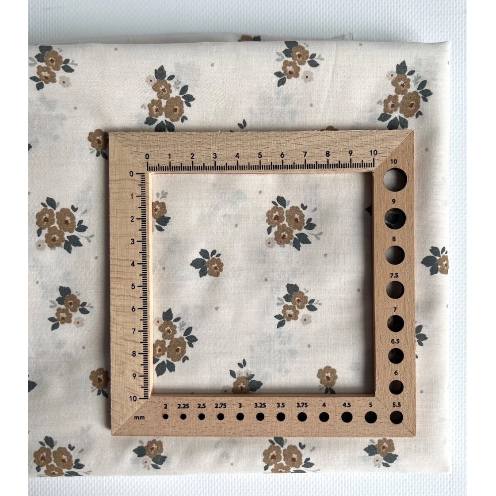 ROZEN - Batiste de coton BIO imprimé exclusif Rozen forêt / SILKYNE