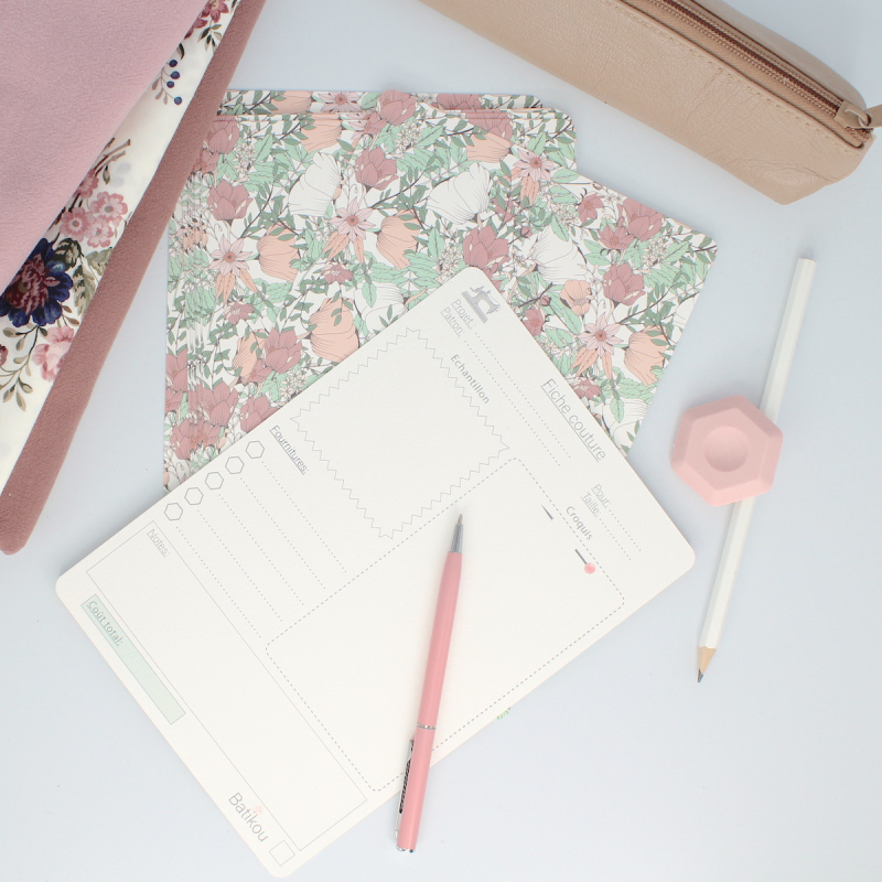 Fiche d'organisation couture planner Fiche d'organisation couture planner