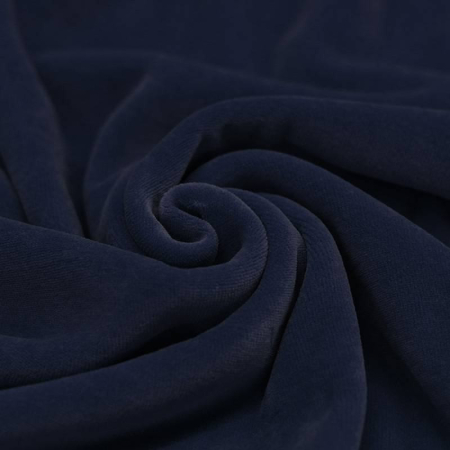 Velours nicky coloris bleu marine Velours nicky coloris bleu marine