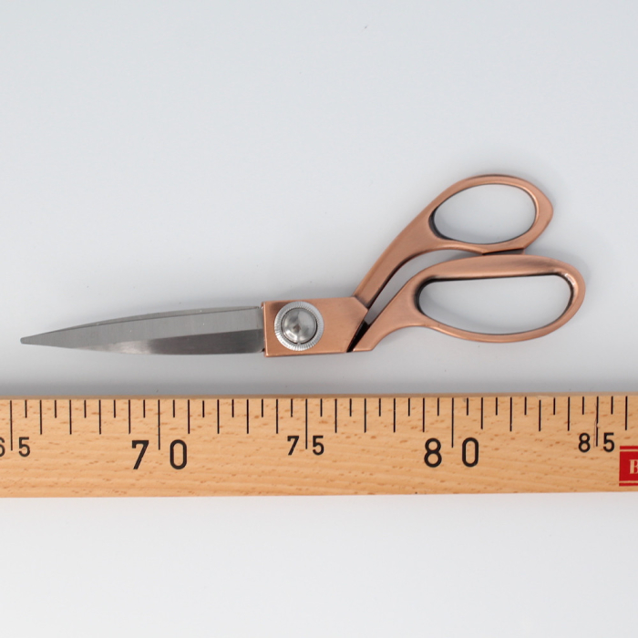 Ciseaux couture tailleur coloris or bronze argent