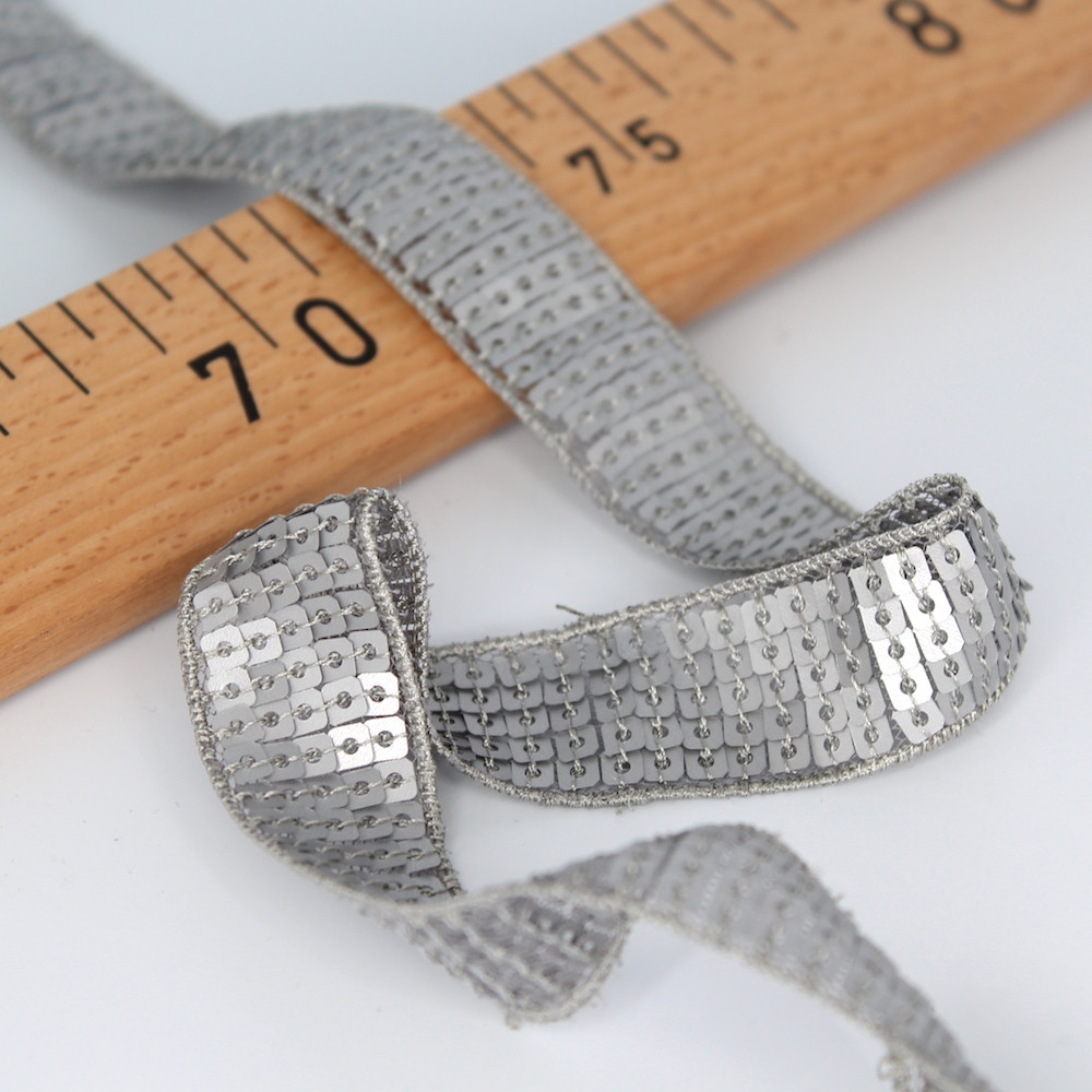 Galon à coudre paillettes 22mm pour sac tendance Vanessa Bruno