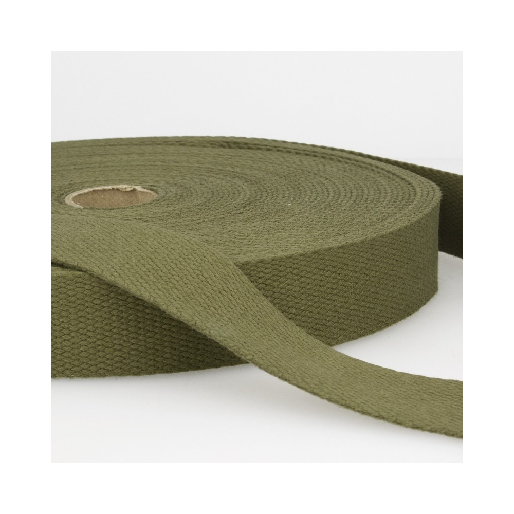 Sangle coton 30mm coloris au choix x1m