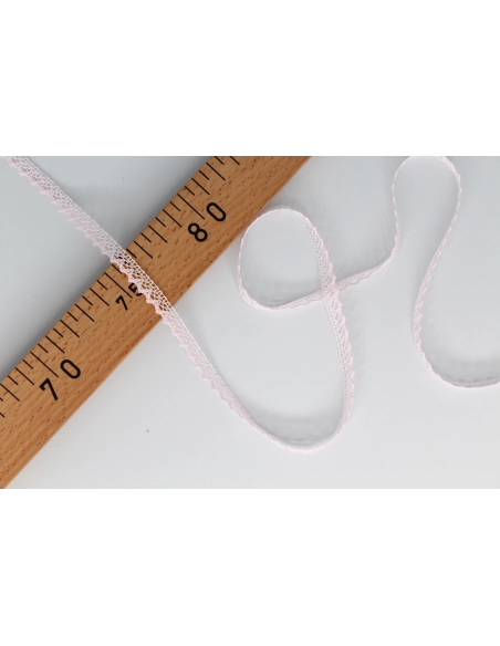 Galon coton broderie anglaise brodé 8mm x 1m