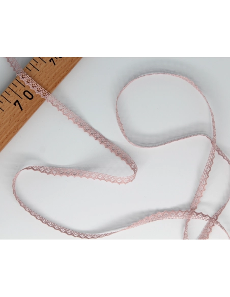 Galon coton broderie anglaise brodé 8mm x 1m