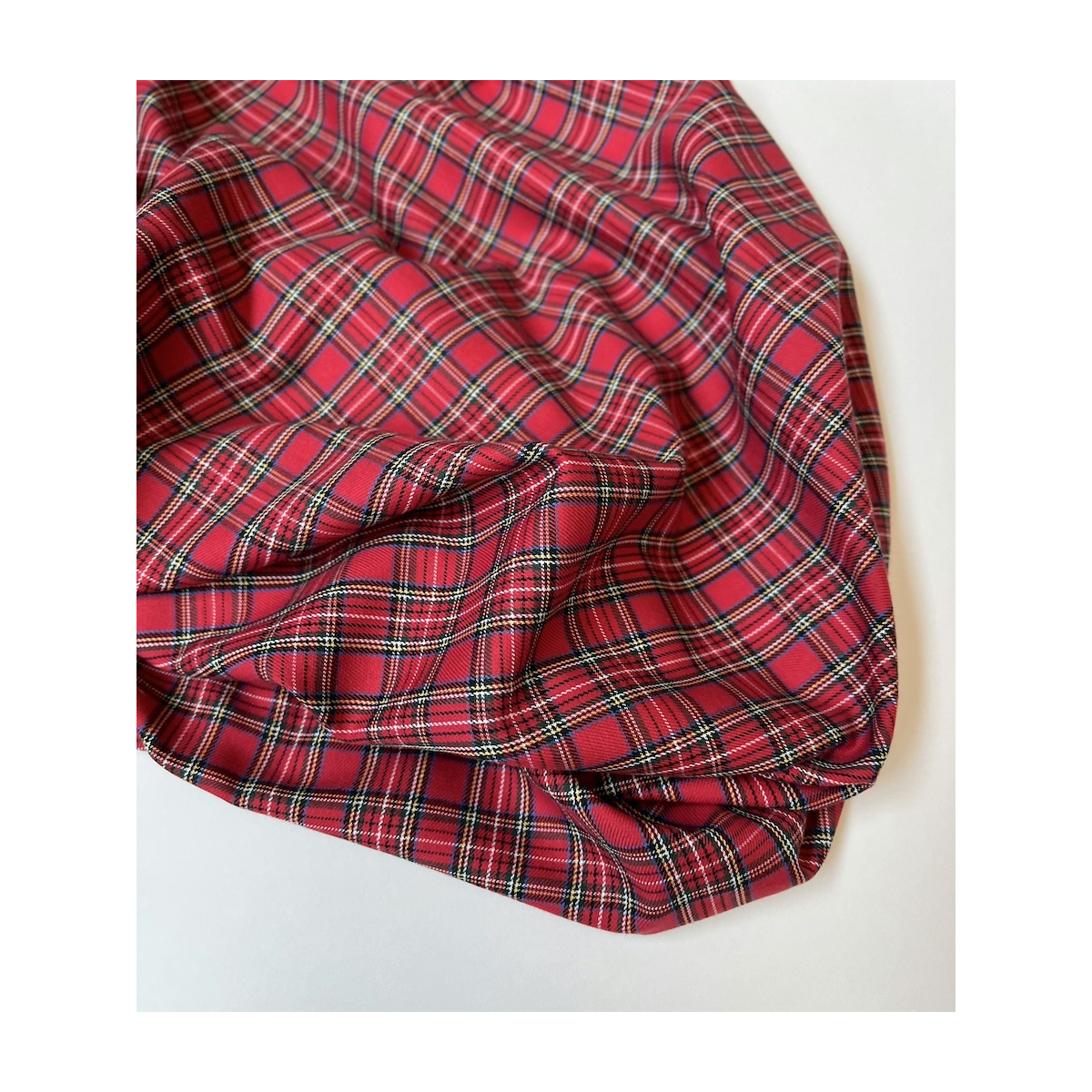 Santa - Tissu sergé de coton organique tartan Batikou - 6 Santa - Tissu sergé de coton organique tartan Batikou - 6