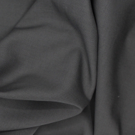 Voile de coton organique uni coloris gris acier Voile de coton organique uni coloris gris acier