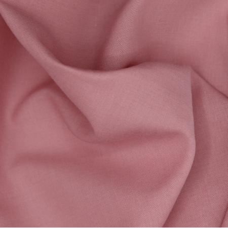 Voile de coton organique uni coloris rose blush Voile de coton organique uni coloris rose blush