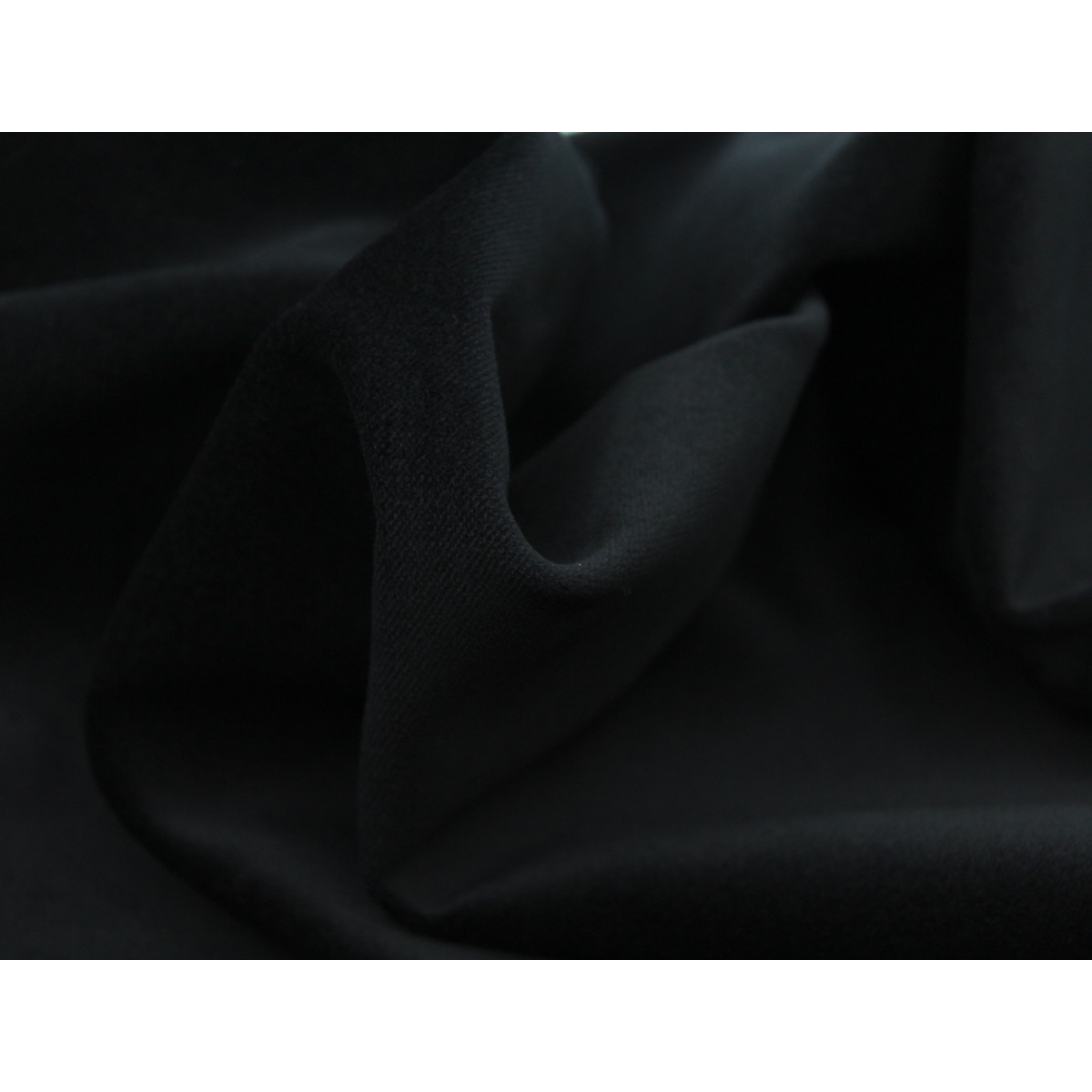 Tissu velours 100% coton noir